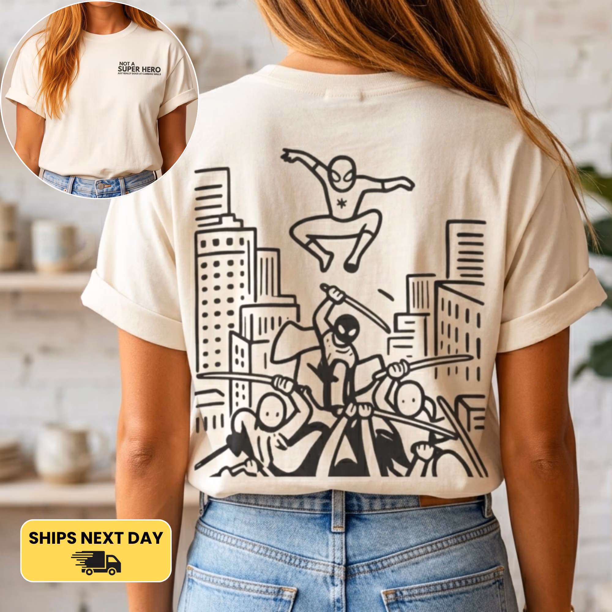 Not a Superhero Tee — photo 1